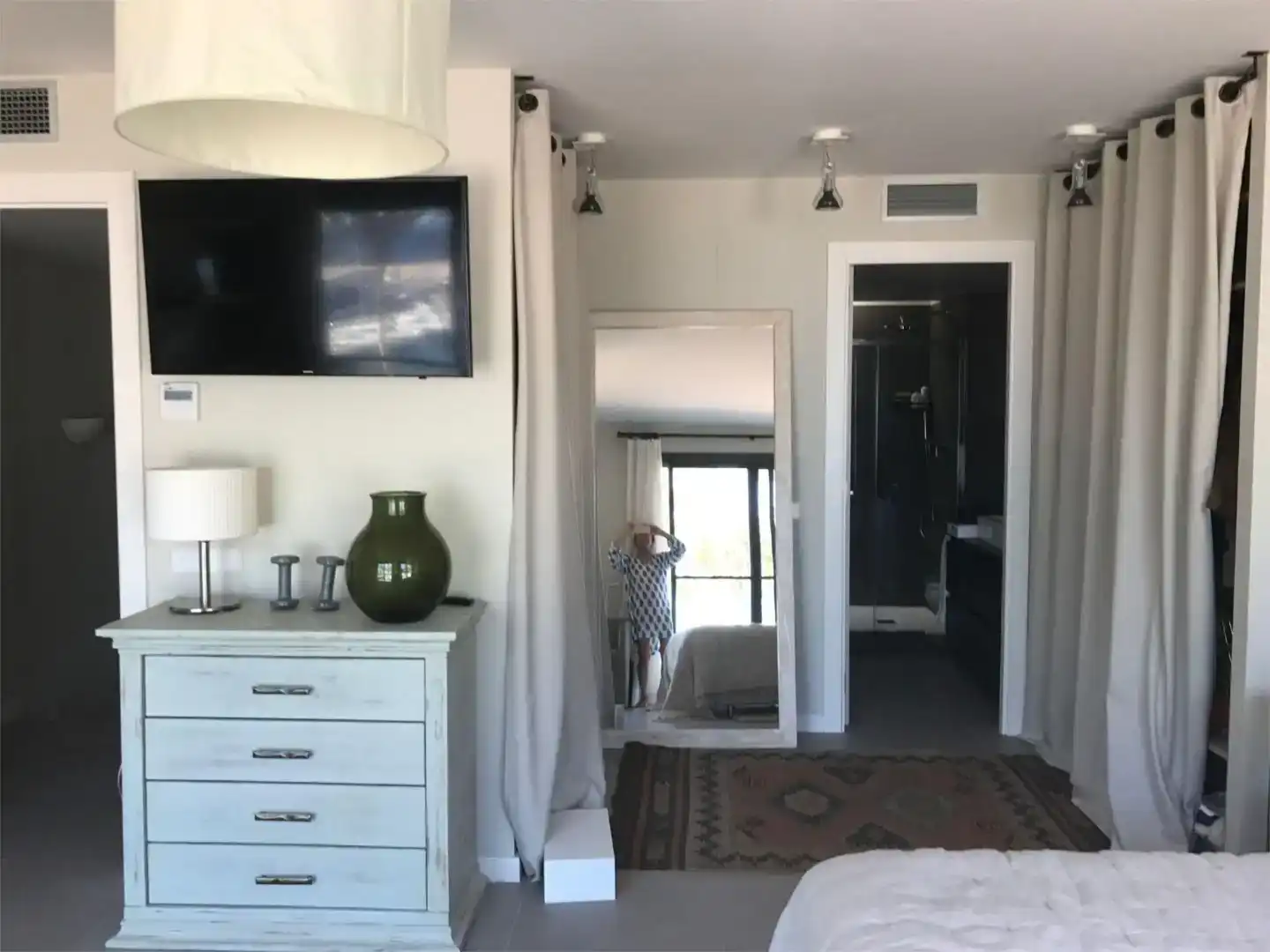 Bedroom of Detached homes for rent in Palamós  with Air Conditioner and Furnished