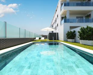 Swimming pool of Planta baja for sale in  Murcia Capital  with Air Conditioner, Heating and Private garden