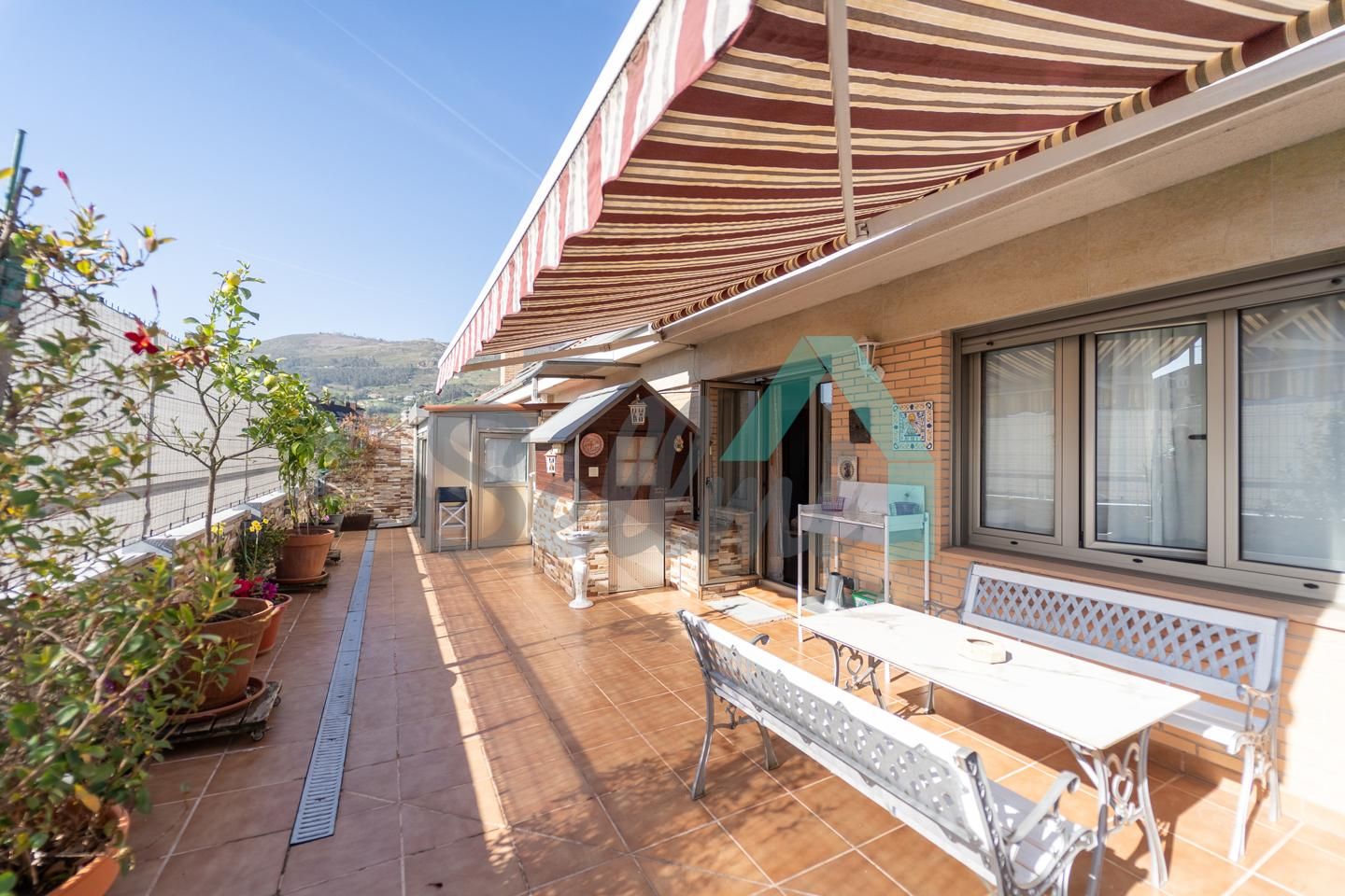Terrasse von Dachboden zum Verkauf in Oviedo  mit Heizung, Parkett und Terrasse