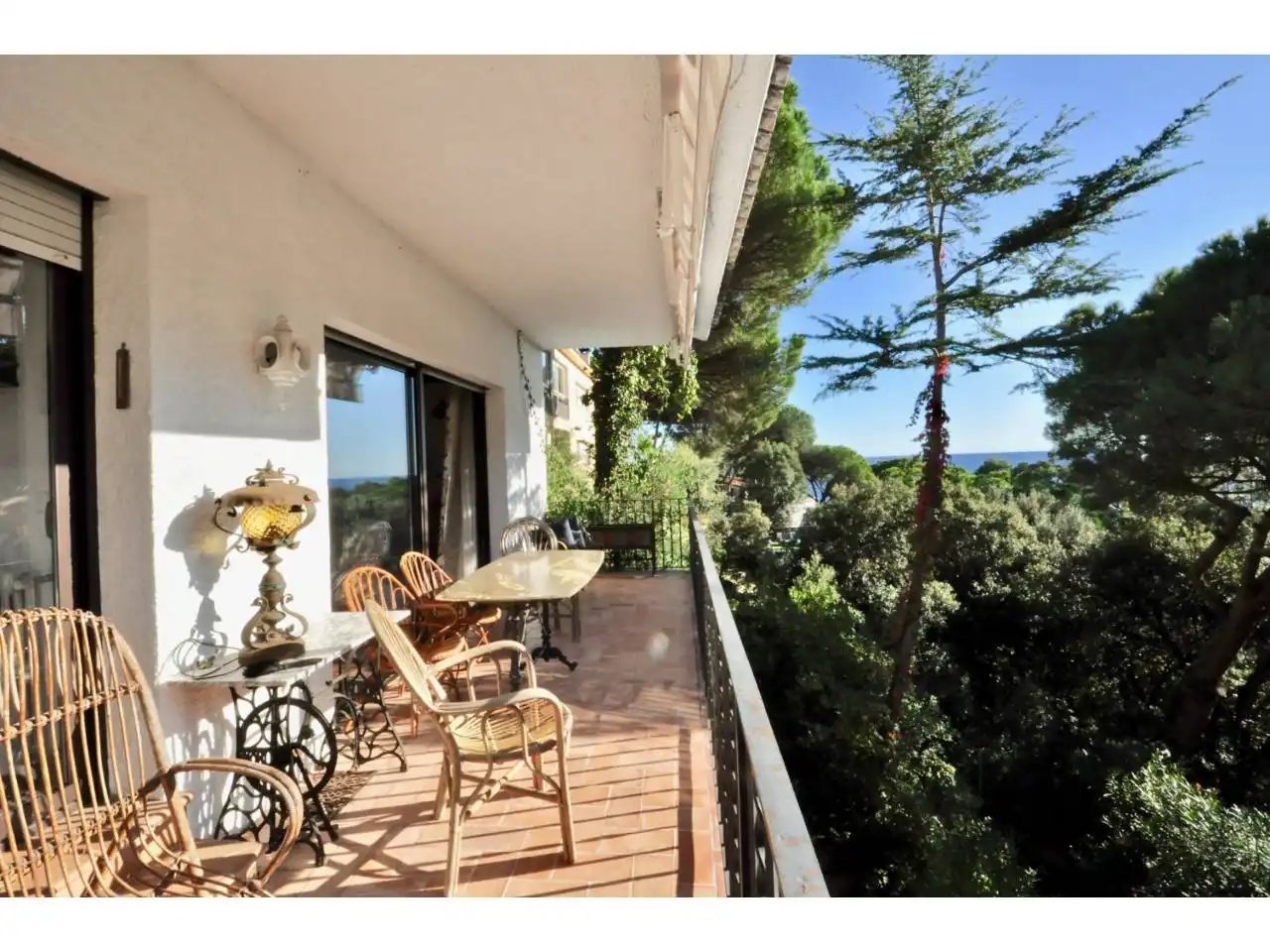 Terraza de Casa o chalet en venta en Lloret de Mar con Calefacción, Jardín privado y Terraza