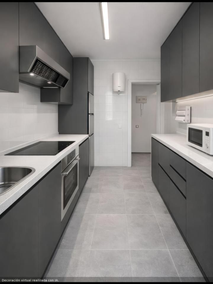 Kitchen of Flat for sale in  Madrid Capital  with Terrace, Storage room and Furnished