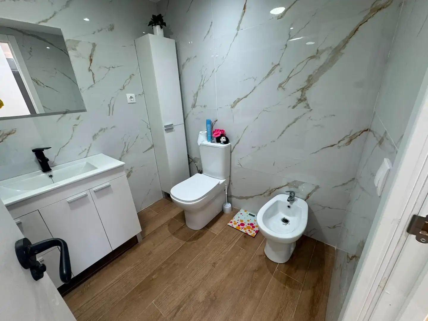 Badezimmer von Wohnung zum Verkauf in Segorbe mit Möbliert und Balkon