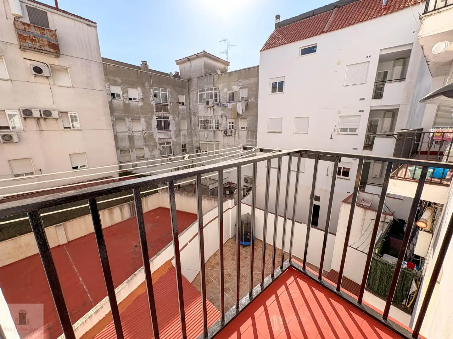 Balcony of Apartments for rent in Badajoz  with Heating and Furnished