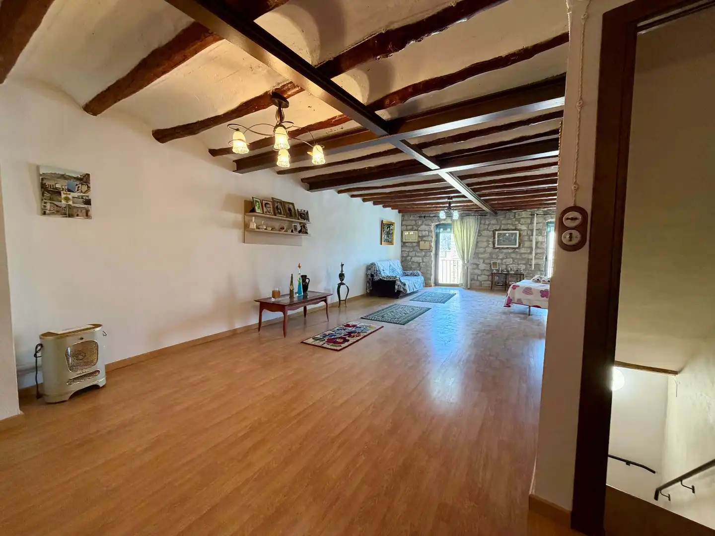 Sala d'estar de Casa o xalet en venda en Llardecans amb Aire condicionat, Calefacció i Terrassa