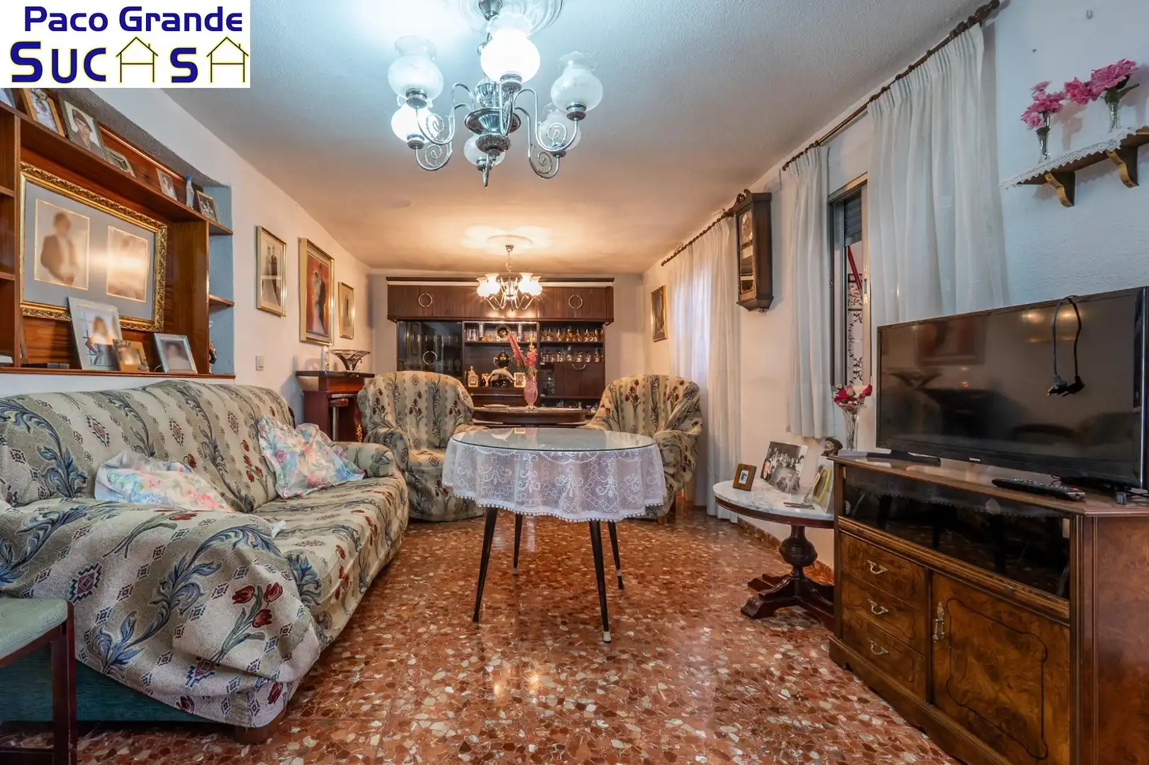 Sala d'estar de Casa o xalet en venda en Benalúa de las Villas