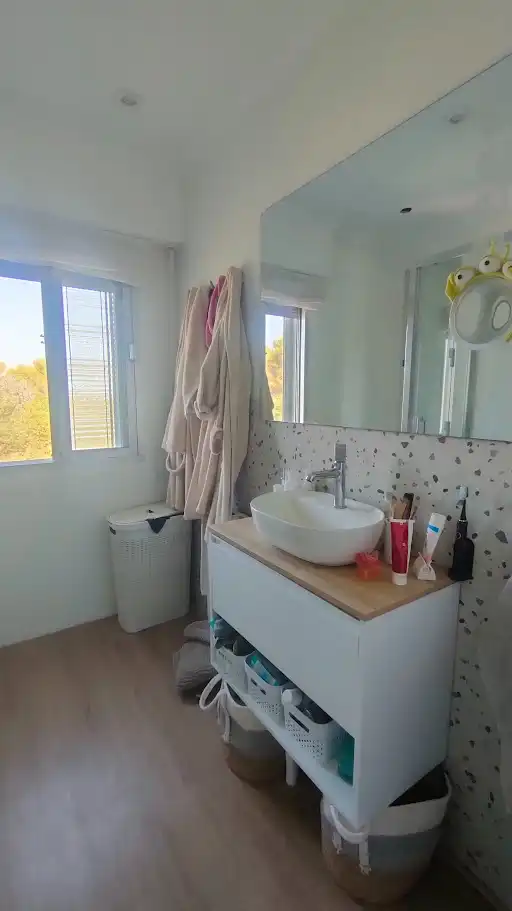 Badezimmer von Wohnung zum Verkauf in Coslada mit Klimaanlage, Heizung und Parkett