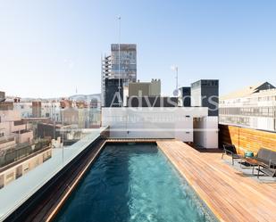 Piscina de Àtic en venda en  Barcelona Capital amb Aire condicionat, Terrassa i Piscina