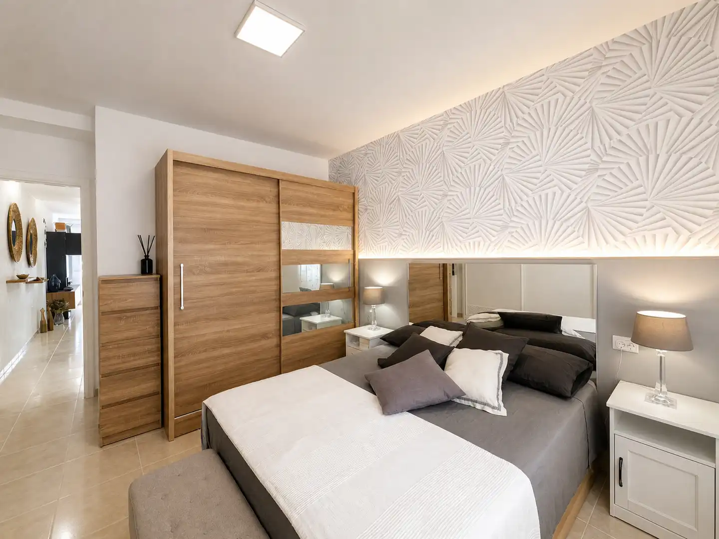 Bedroom of Attic for sale in Arona  with Terrace, Storage room and Furnished