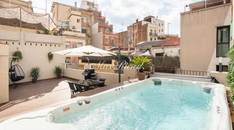 Exclusivo duplex con terraza y piscina en plaza Sants  85m