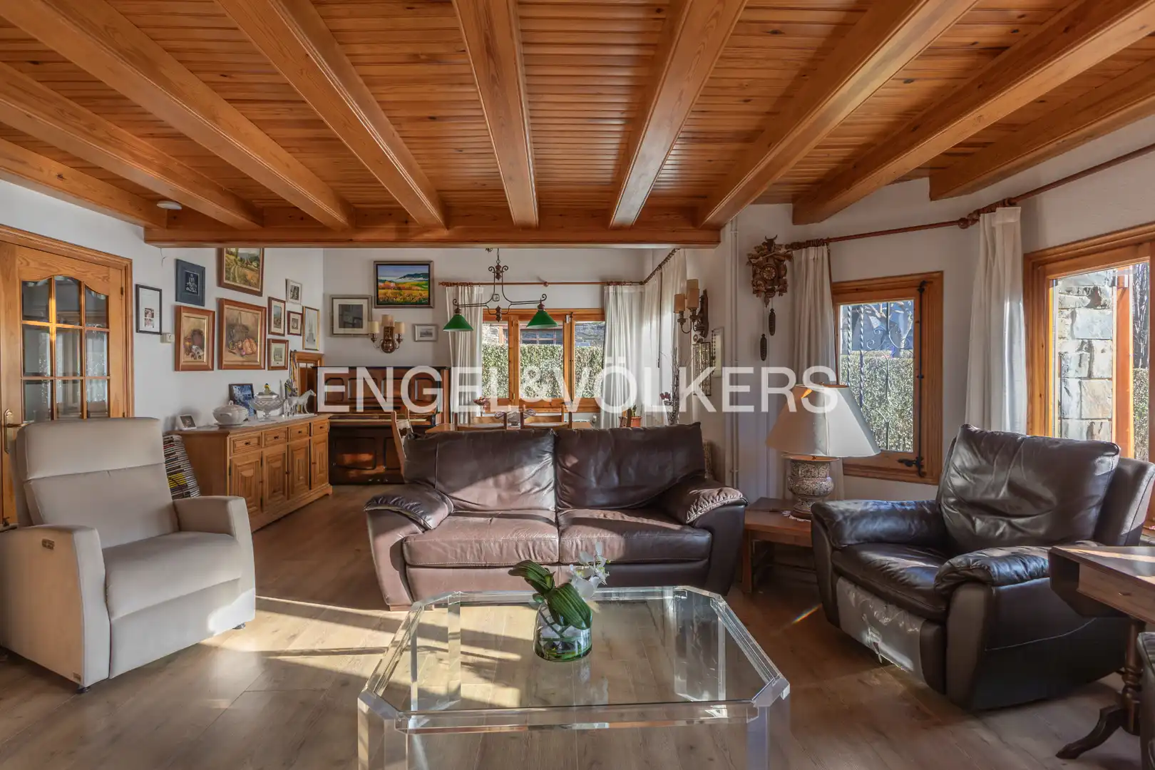 Sala de estar de Casa o chalet en venta en Llívia con Calefacción, Jardín privado y Parquet