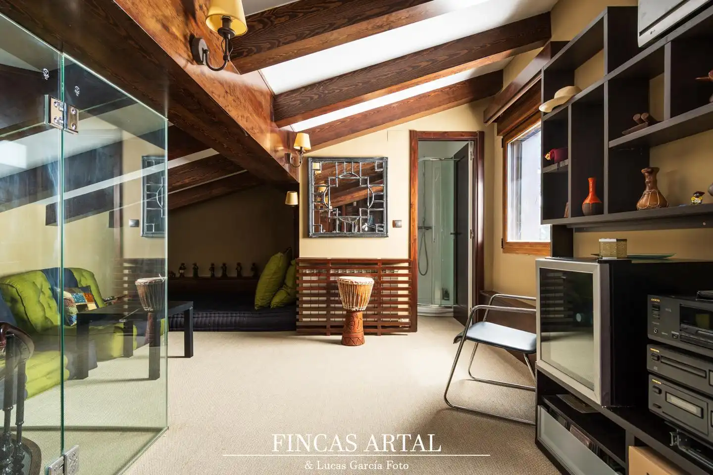 Sala de estar de Casa o chalet en venta en Zaragoza con Aire acondicionado, Calefacción y Jardín privado