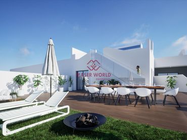 Penthouse mit Pool zum Verkauf in Benijófar