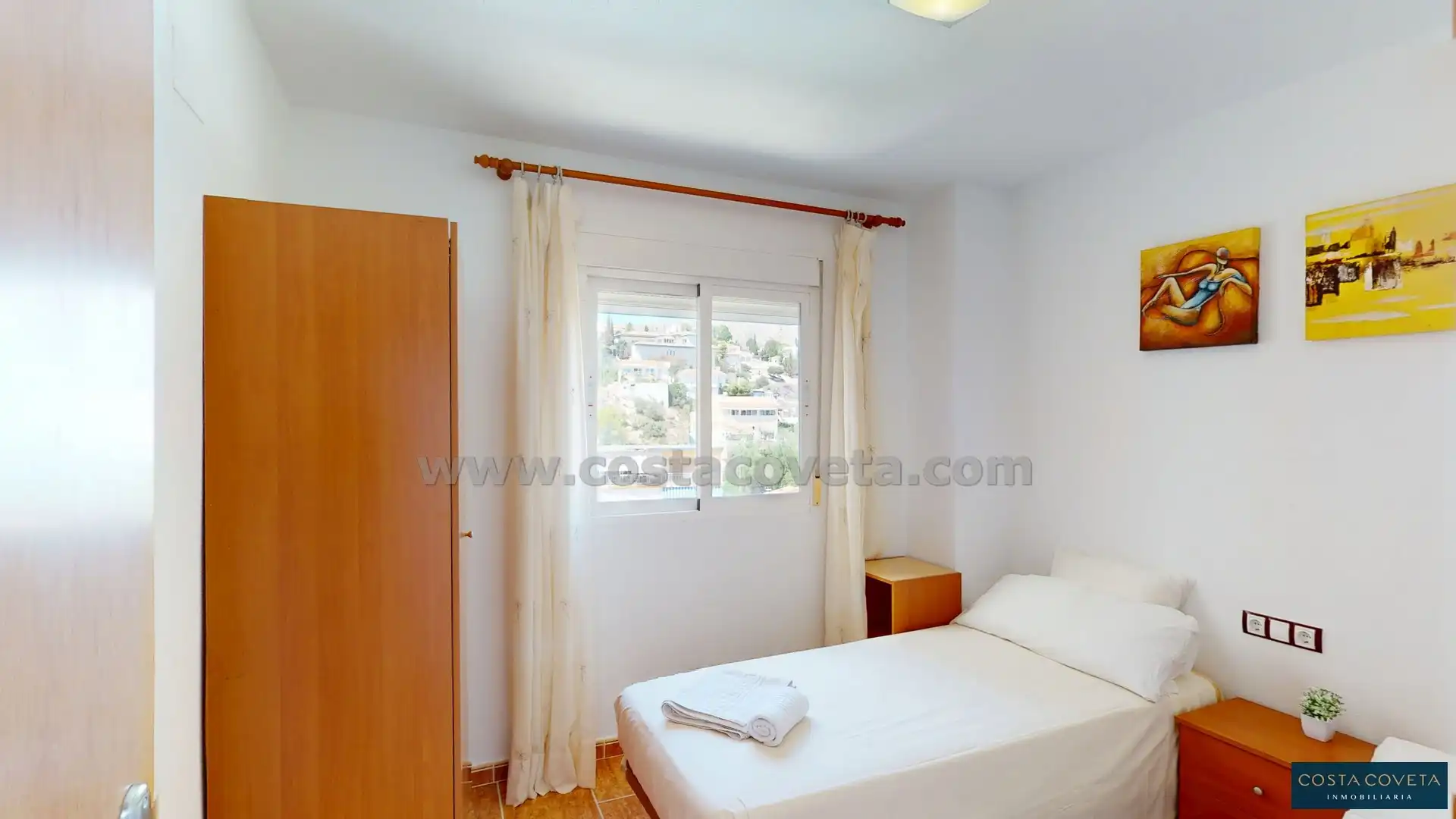 Schlafzimmer von Wohnungen zum Verkauf in El Campello mit Klimaanlage, Terrasse und Möbliert