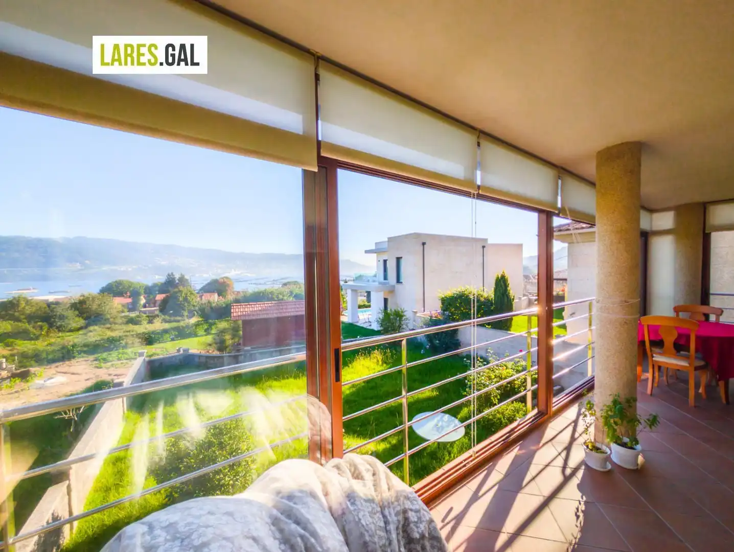 Terraza de Casa o chalet en venta en Moaña, Pontevedra