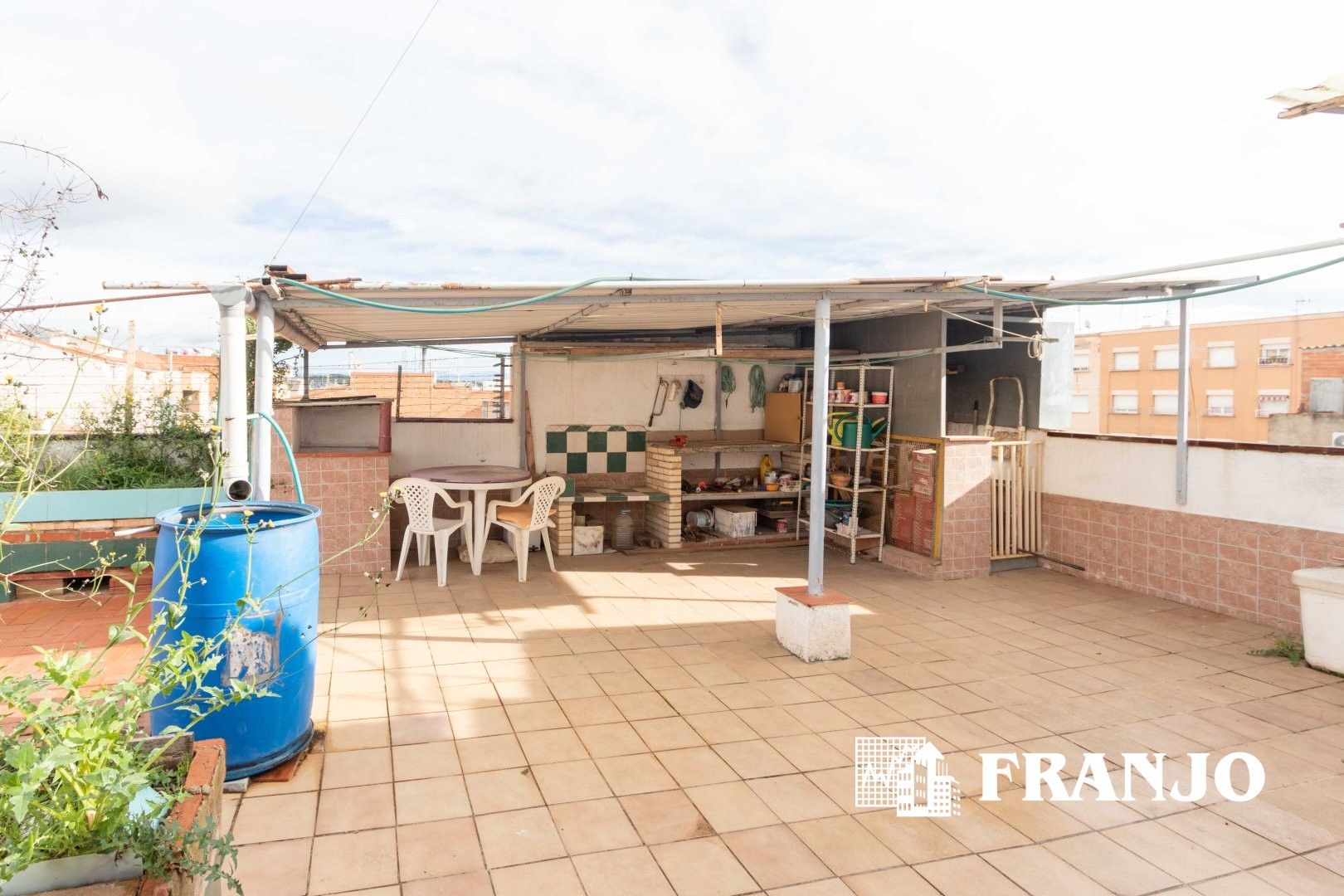 Terrace of Single-family semi-detached for sale in Sabadell  with Air Conditioner, Heating and Terrace