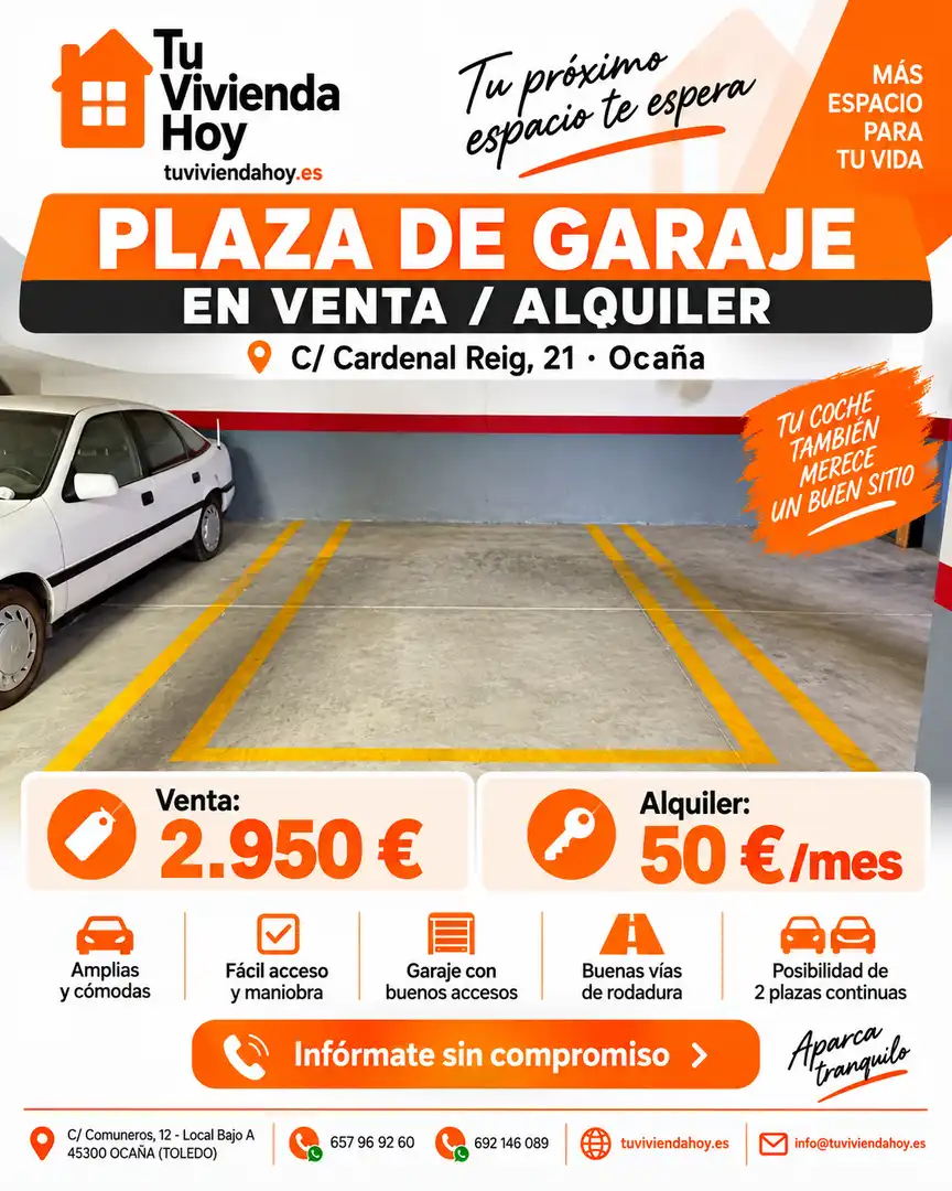 Aparcamiento en alquiler en CARDENAL REIG