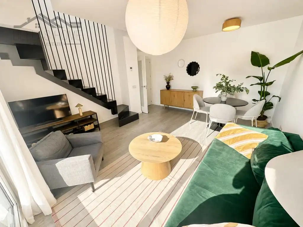 Living room of Attic for sale in Estepona  with Air Conditioner and Terrace