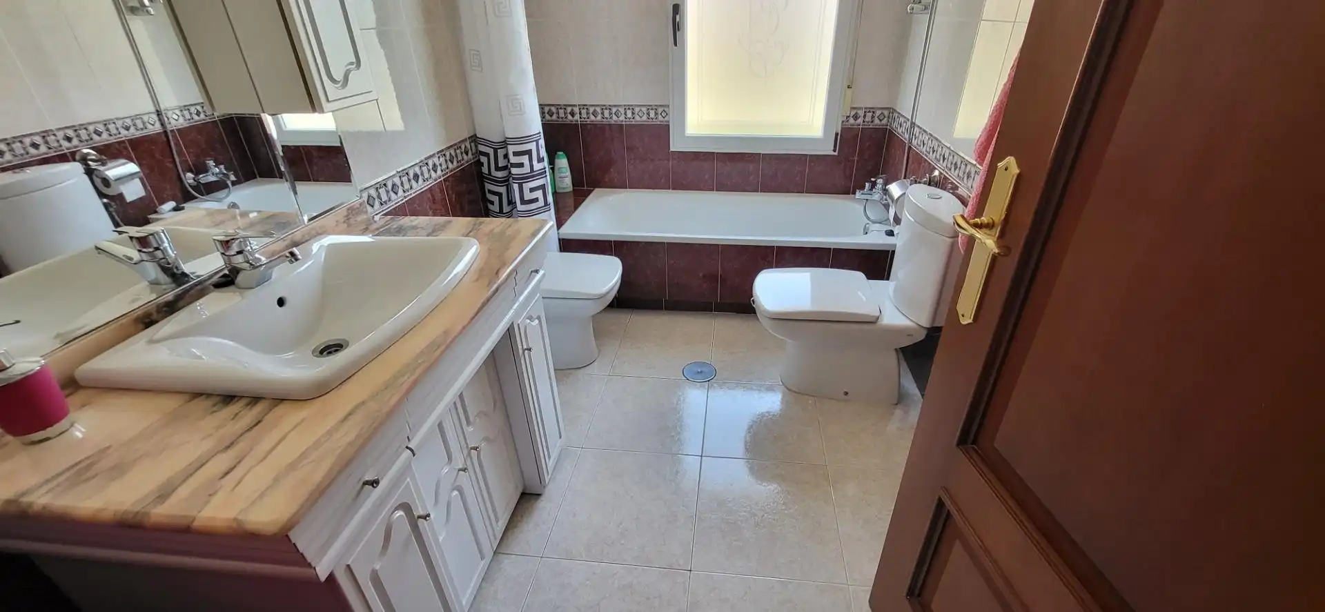 Baño de Casa o chalet en venta en Albacete con Aire acondicionado, Jardín privado y Terraza