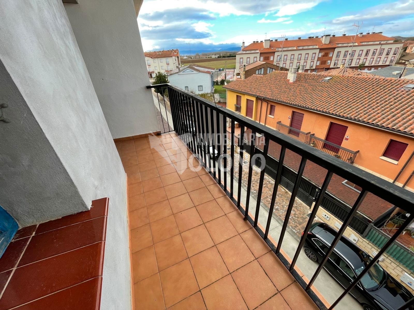 Balcony of Flat for sale in Casalarreina  with Terrace, Furnished and Oven