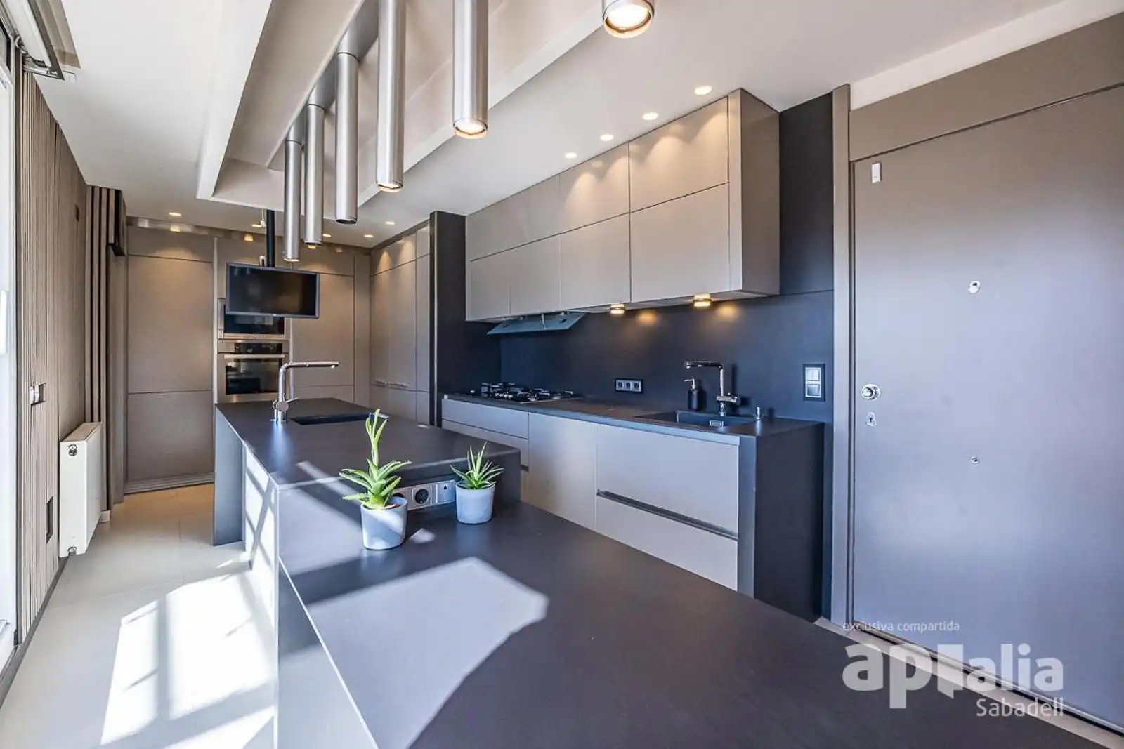 Cocina de Ático en venta en Sabadell con Aire acondicionado, Calefacción y Parquet