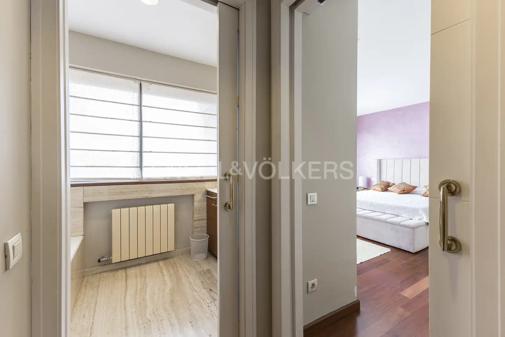 Bedroom of Houses for rent in Barcelona  with Air Conditioner, Heating and Private garden