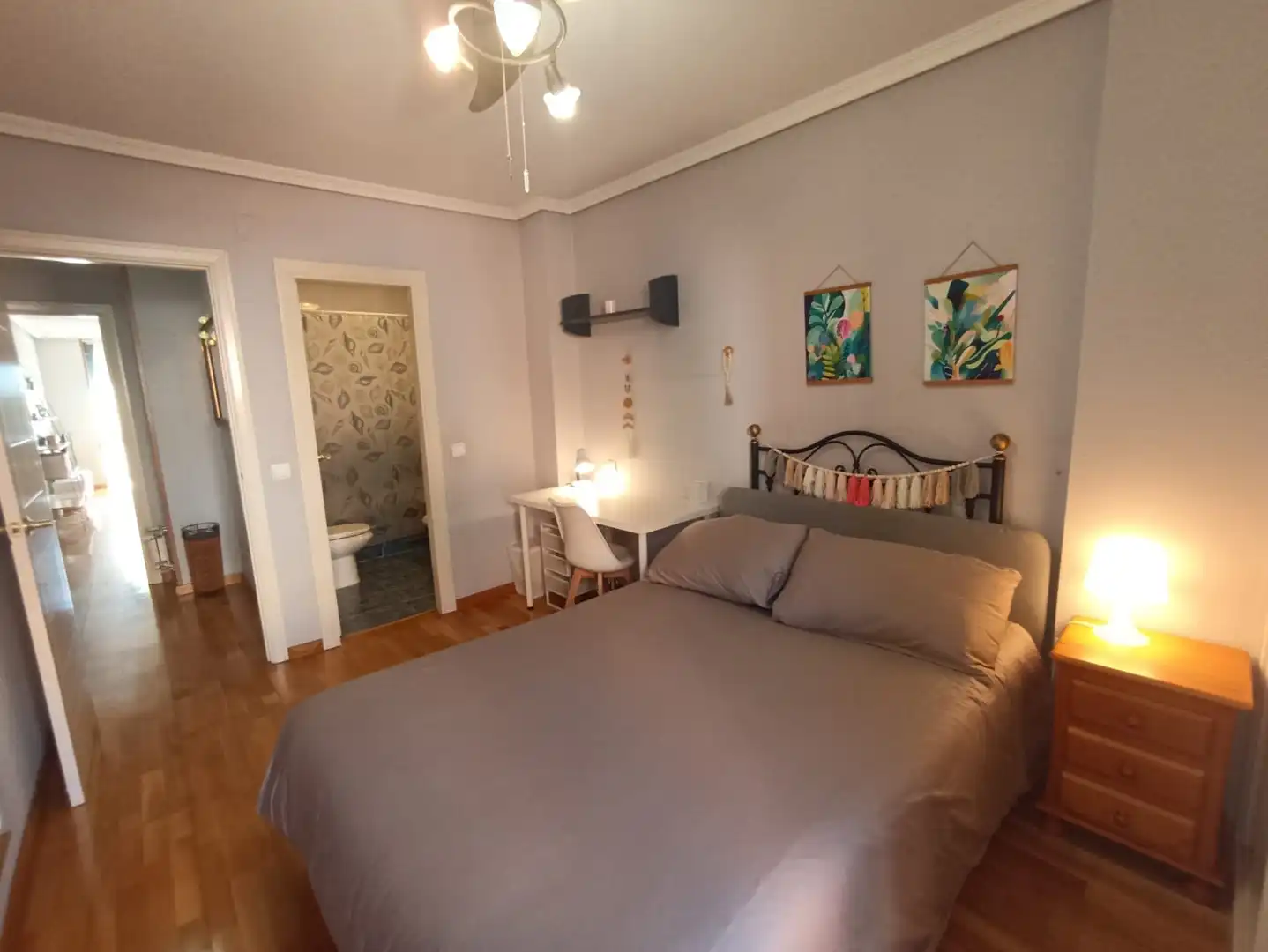 Bedroom of Flat for rent in Villanueva de la Cañada  with Heating, Parquet flooring and Terrace