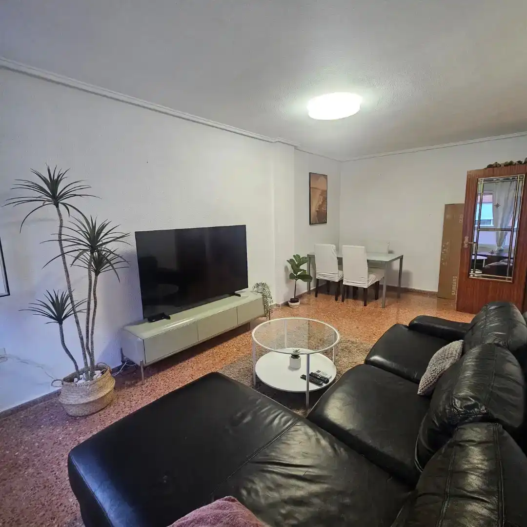 Living room of Flat for sale in Elda  with Air Conditioner, Storage room and Furnished