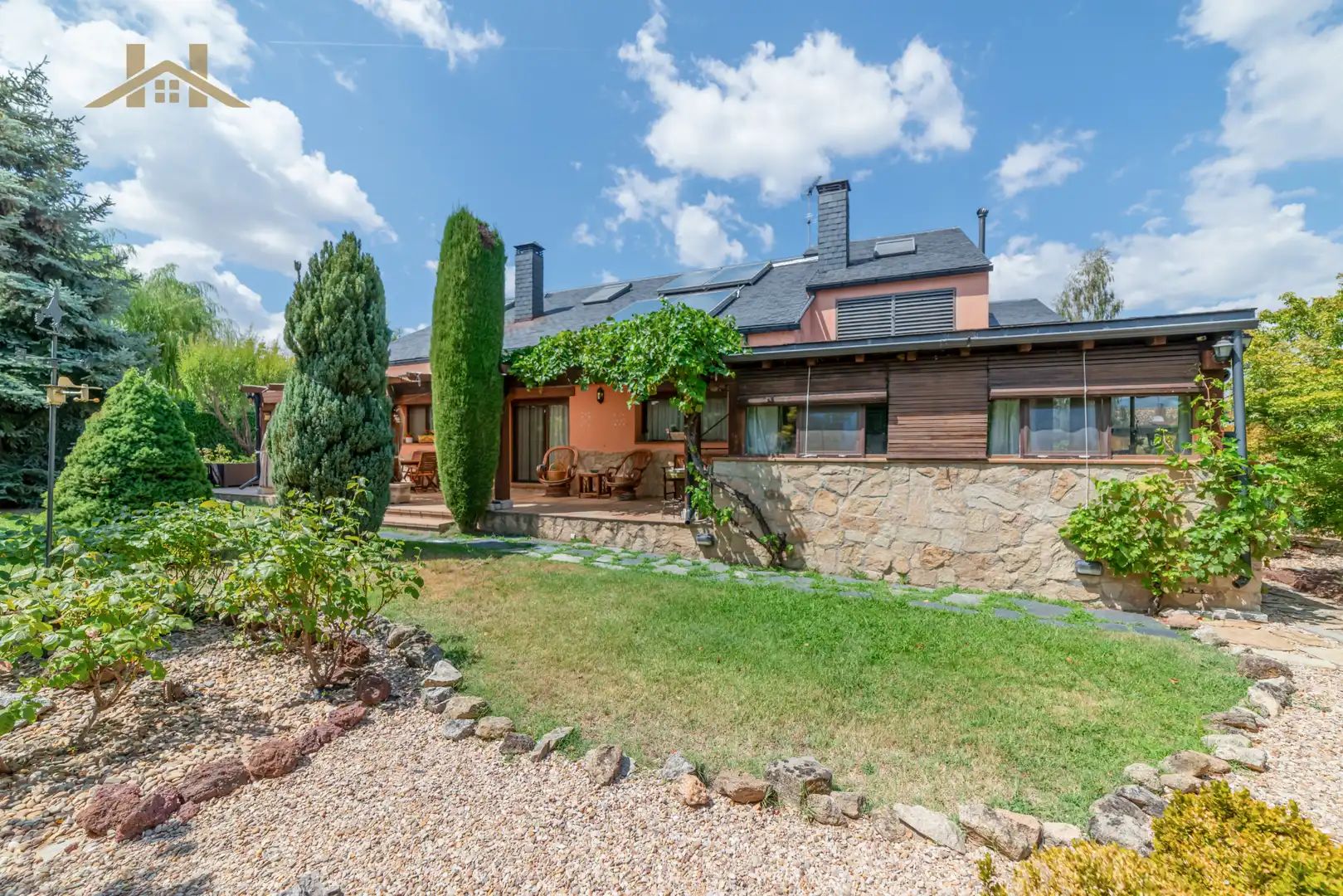 Jardín de Casa o chalet en venta en Valdemorillo con Aire acondicionado, Calefacción y Jardín privado