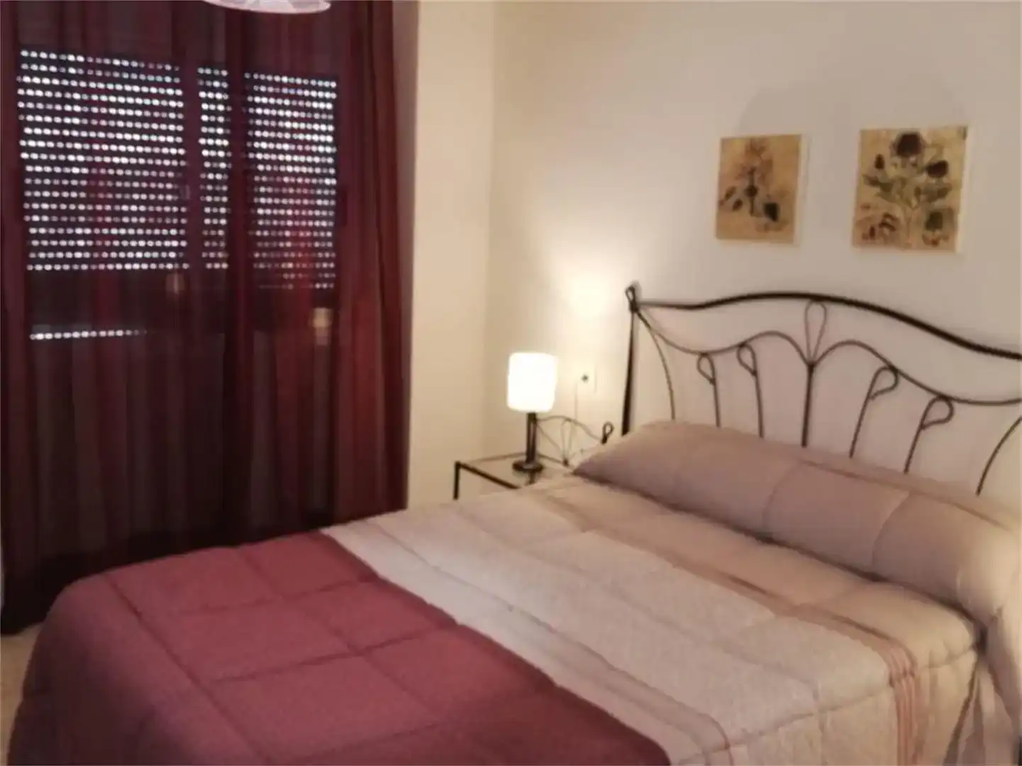 Bedroom of Flat for rent in Chipiona  with Air Conditioner, Furnished and Balcony