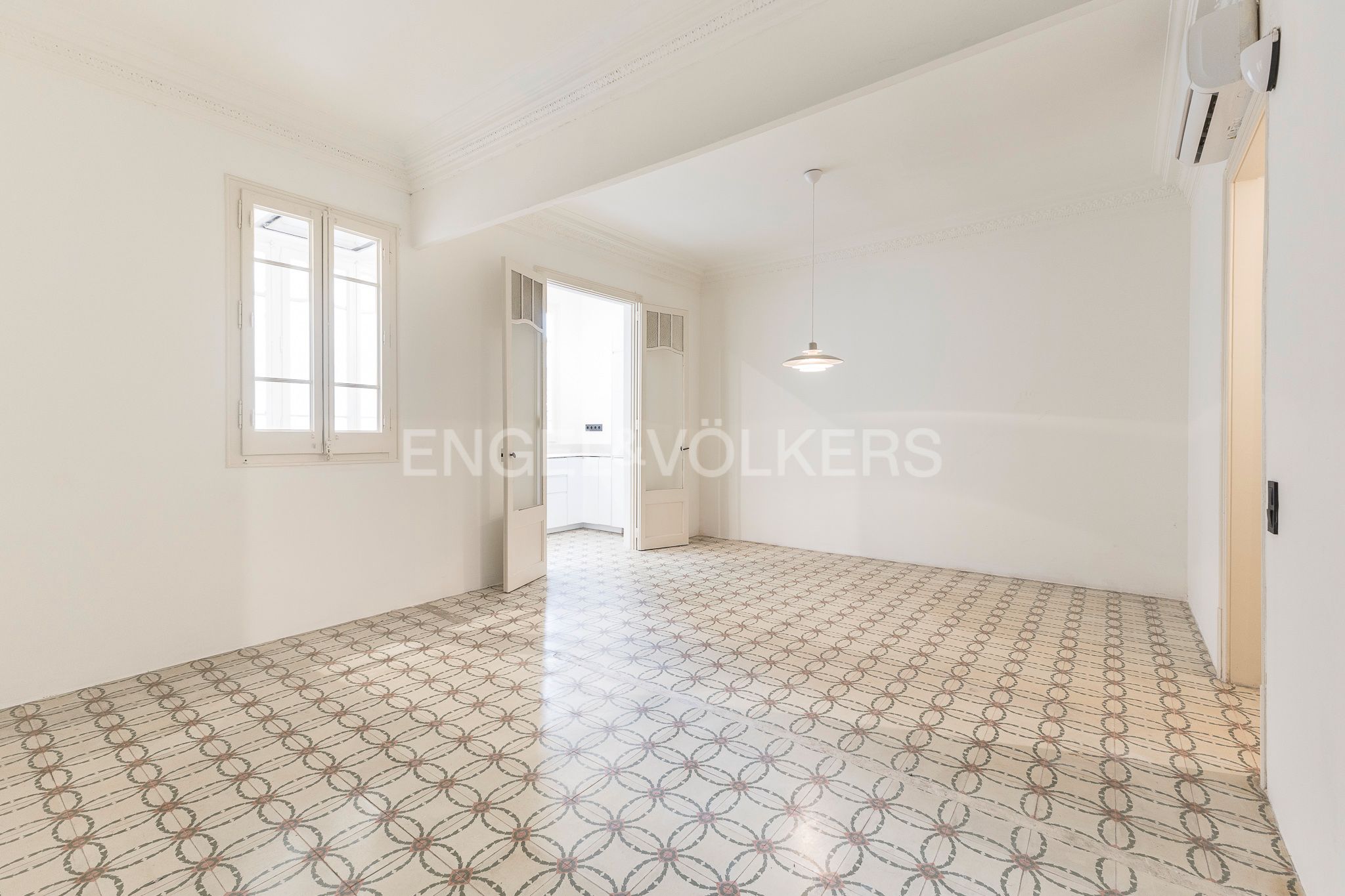 Sala d'estar de Apartament en venda en  Barcelona Capital amb Aire condicionat, Calefacció i Balcó