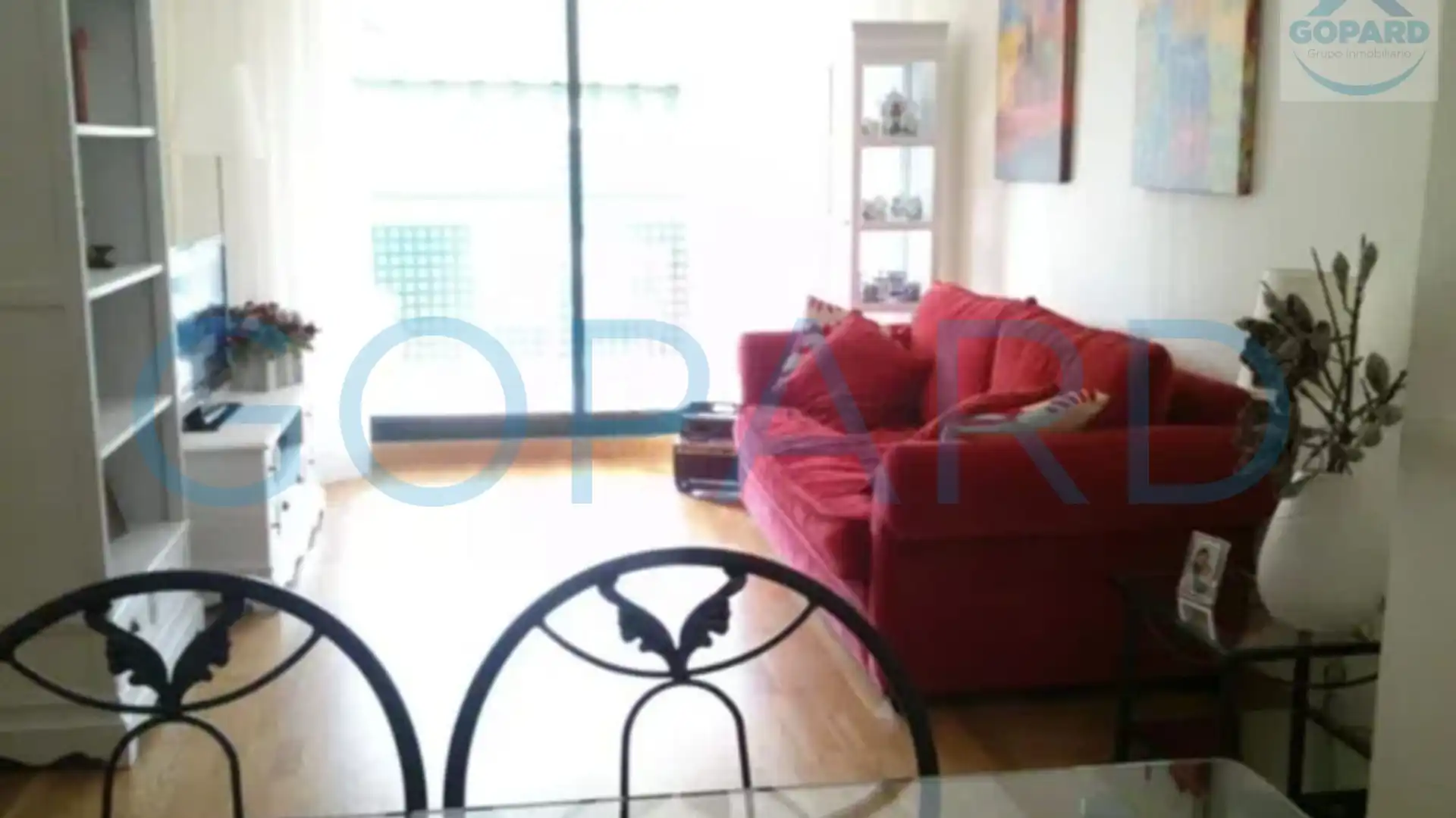 Sala de estar de Piso de alquiler en Villanueva de la Cañada con Aire acondicionado, Calefacción y Jardín privado