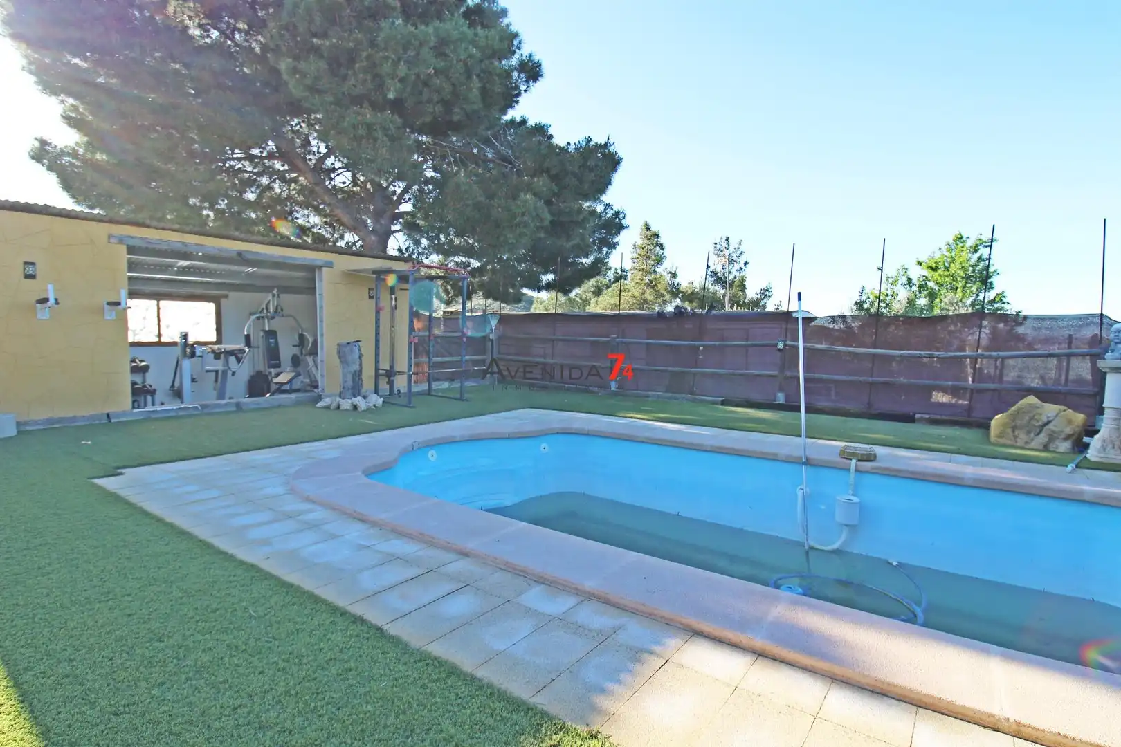 Schwimmbecken von Haus oder Chalet zum Verkauf in Lorca mit Klimaanlage, Heizung und Privatgarten