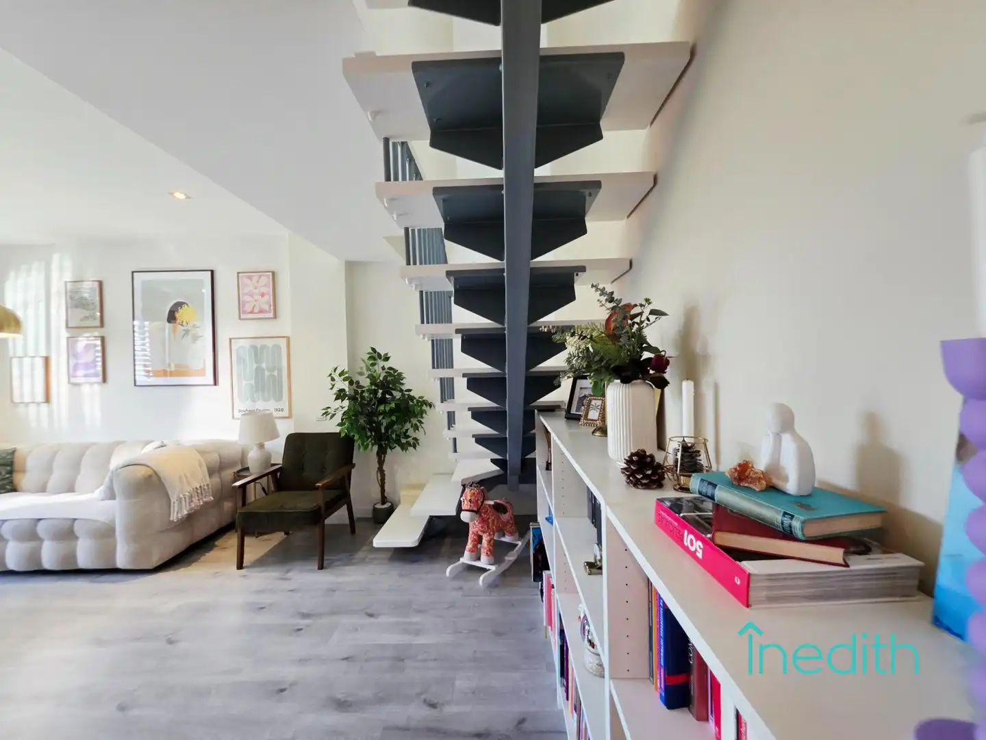 Living room of Flat for sale in Castelldefels  with Air Conditioner, Heating and Private garden