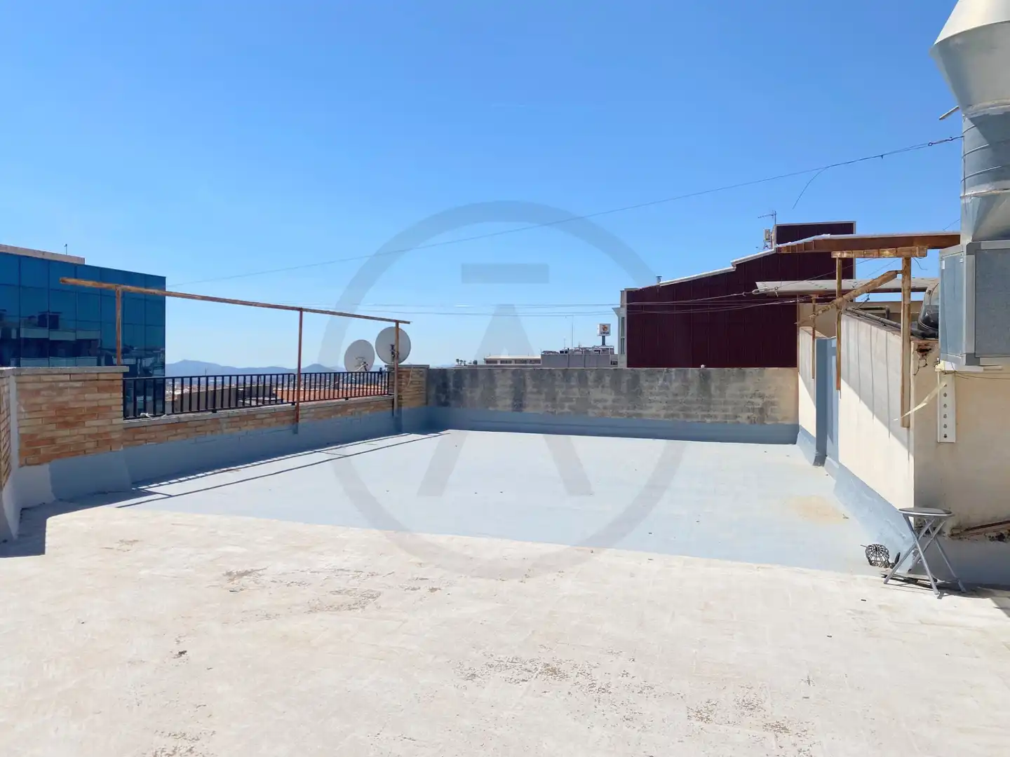 Terrace of Flat for sale in Terrassa  with Heating, Parquet flooring and Terrace