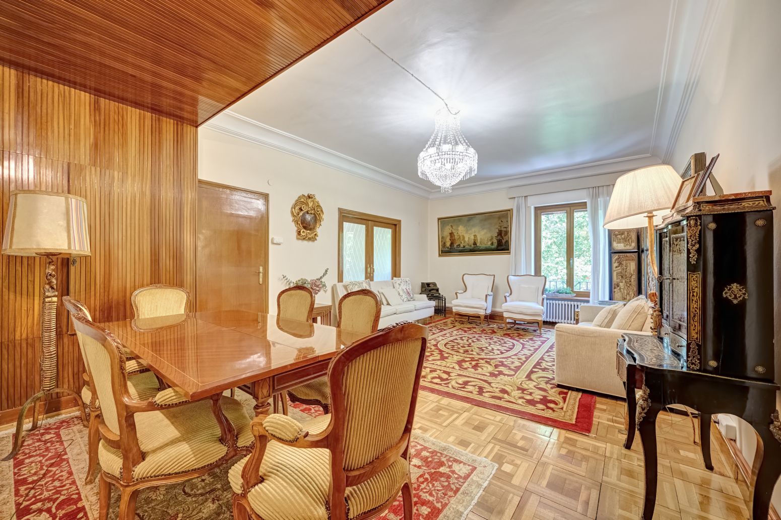 Sala d'estar de Pis en venda en  Pamplona / Iruña amb Calefacció, Parquet i Traster