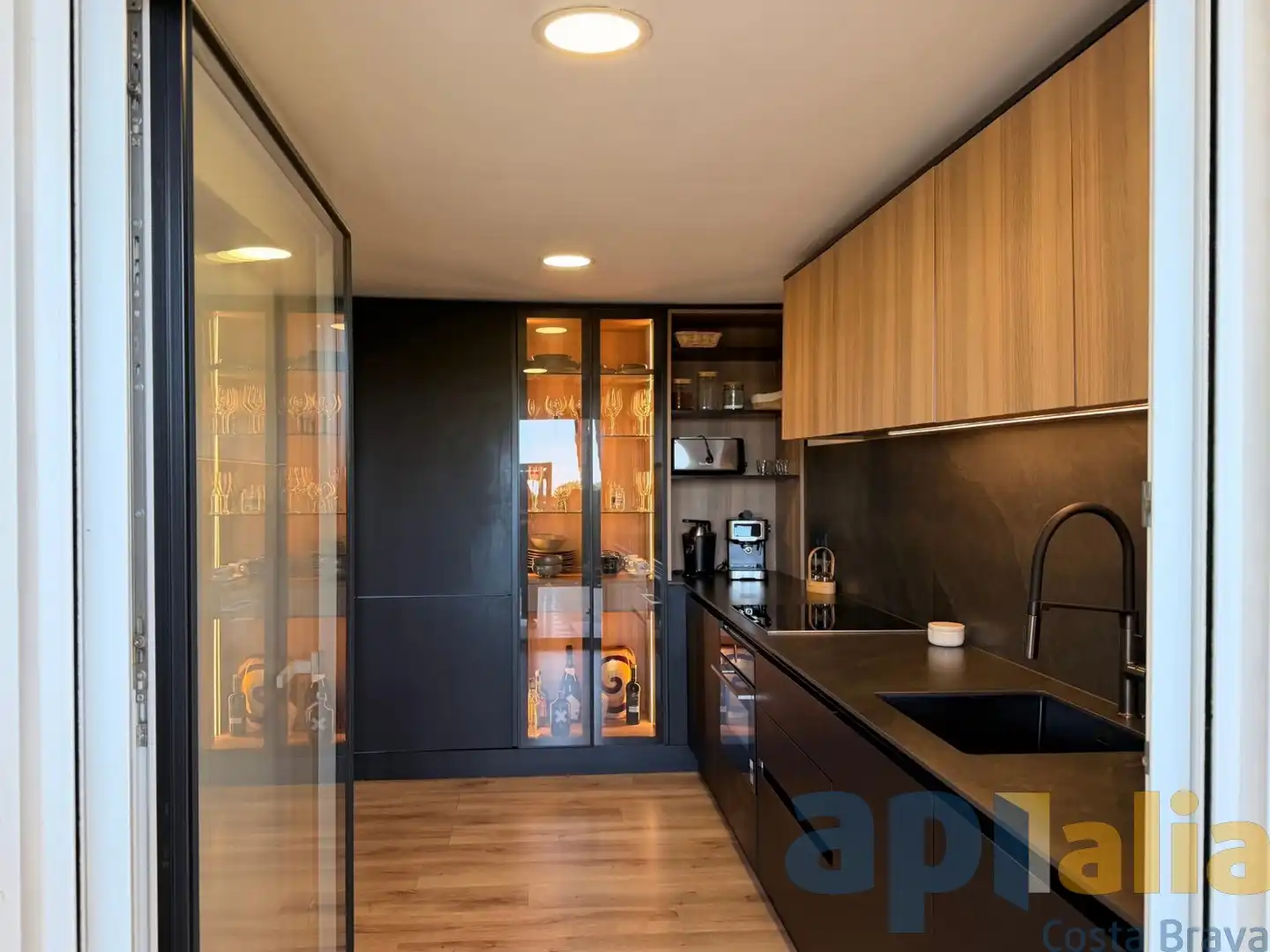 Kitchen of Apartments for sale in Castell d'Aro, Platja d'Aro i s'Agaró  with Air Conditioner, Heating and Private garden