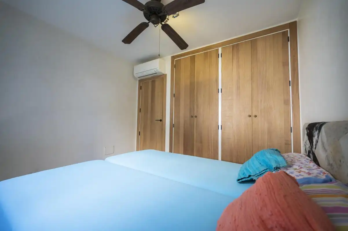 Bedroom of Ground floor for sale in Santa Eulària des Riu  with Air Conditioner, Heating and Private garden
