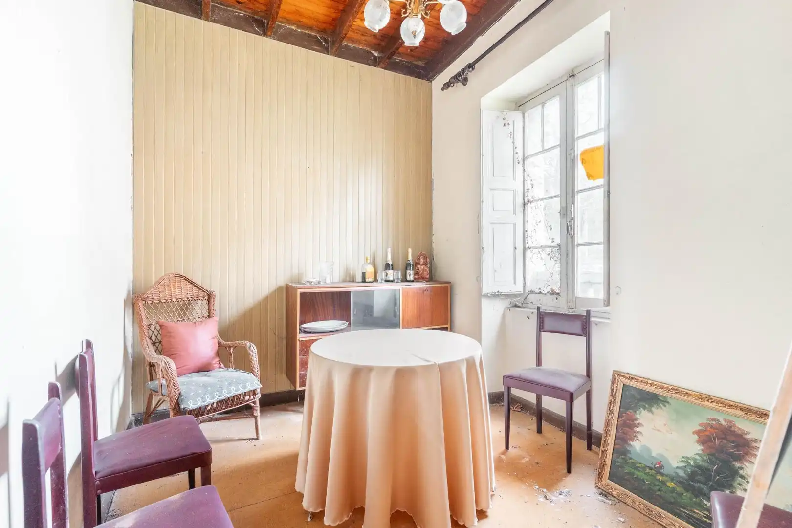 Comedor de Casa o chalet en venta en El Franco  con Terraza