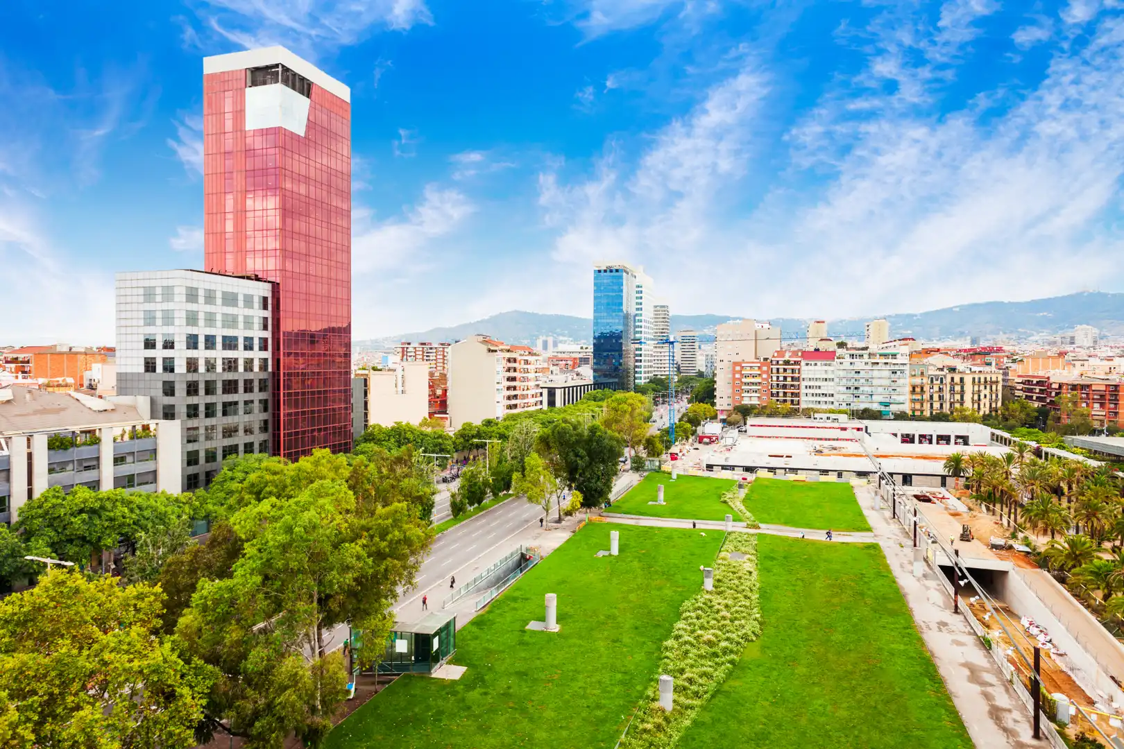 Außenansicht von Erdgeschoss zum Verkauf in Barcelona mit Klimaanlage, Heizung und Ofen