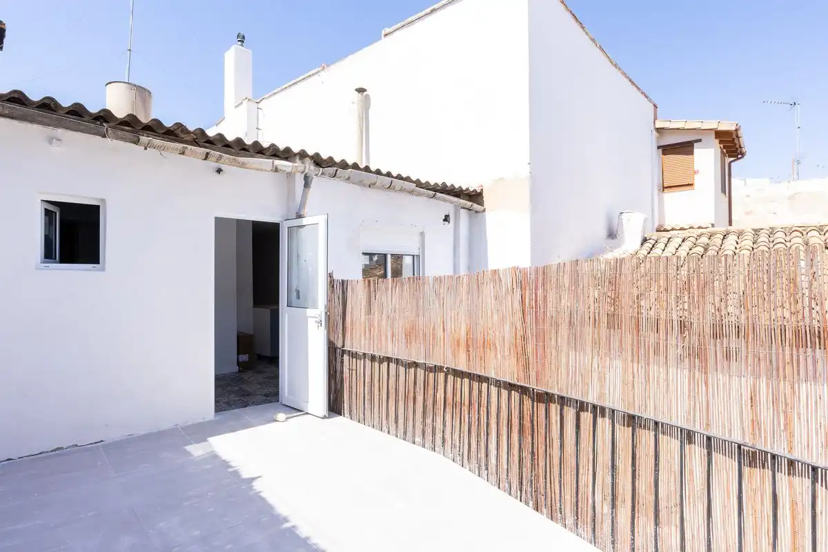 Exterior view of Flat for sale in Torrent  with Air Conditioner and Heating