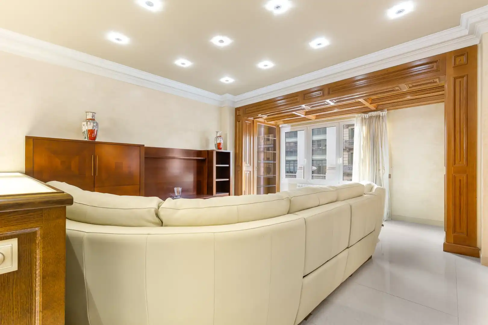 Living room of Flat for sale in Barcelona  with Air Conditioner, Heating and Terrace