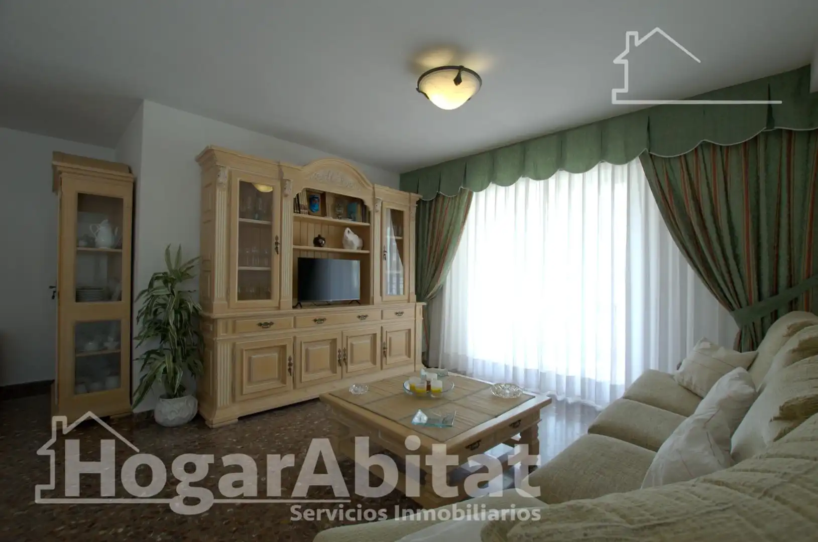 Wohnzimmer von Wohnung zum Verkauf in Cullera mit Terrasse, Möbliert und Balkon