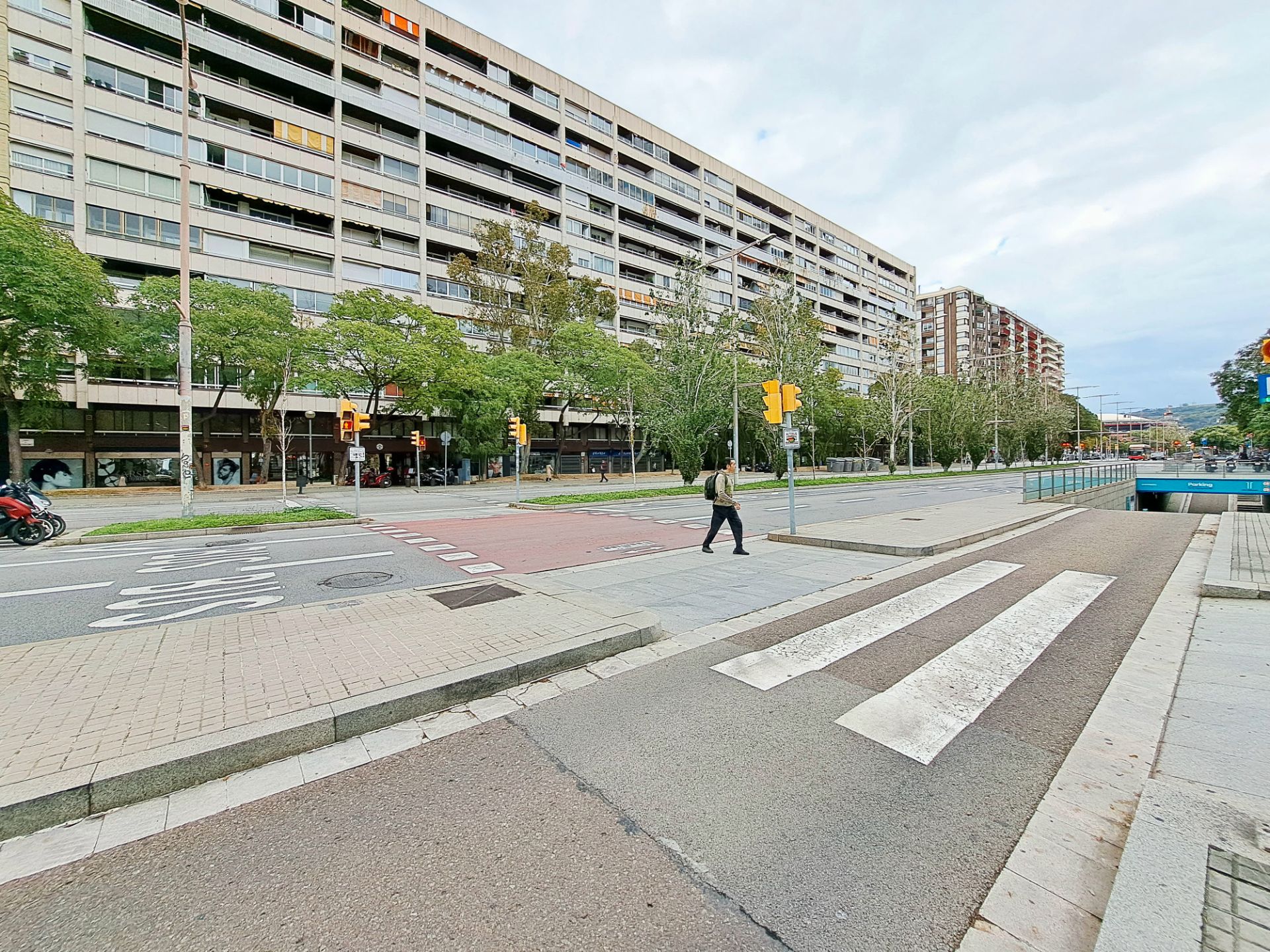 Vista exterior de Pis en venda en  Barcelona Capital amb Aire condicionat, Calefacció i Moblat