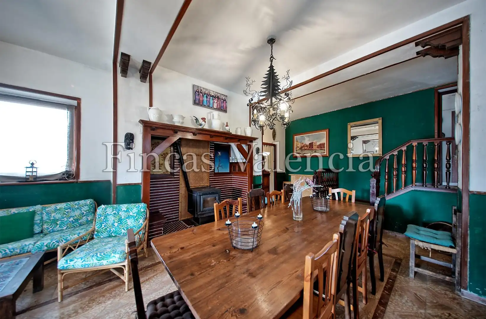 Comedor de Finca rústica en venta en Alcoy / Alcoi con Terraza, Trastero y Piscina