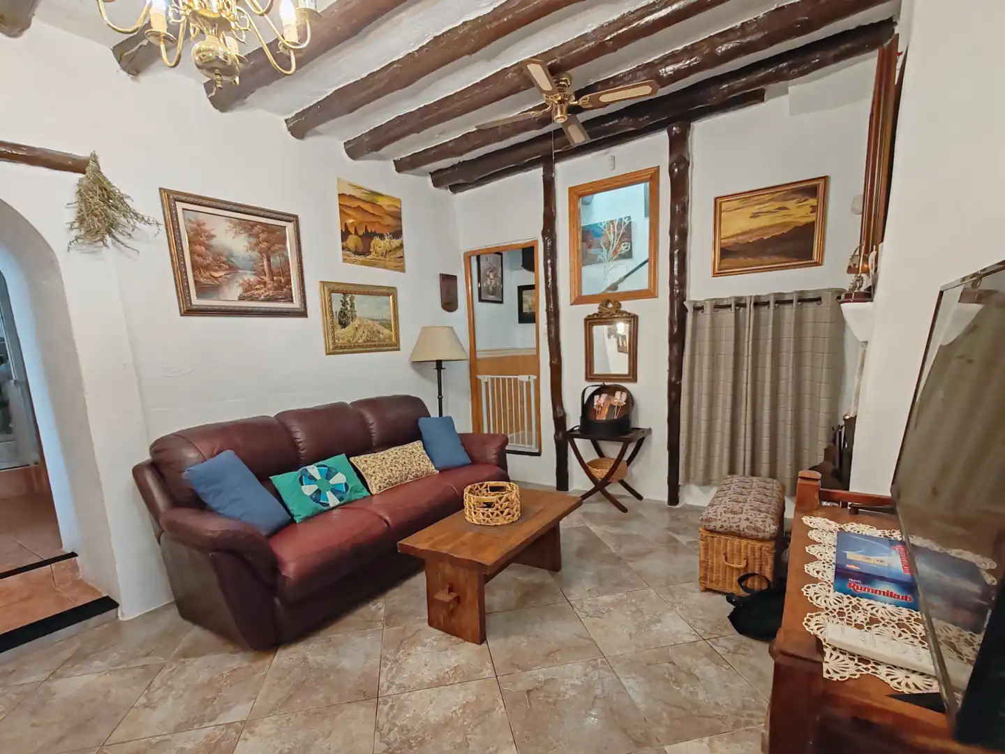 Sala de estar de Casa o chalet en venta en Huércal-Overa con Aire acondicionado, Jardín privado y Terraza