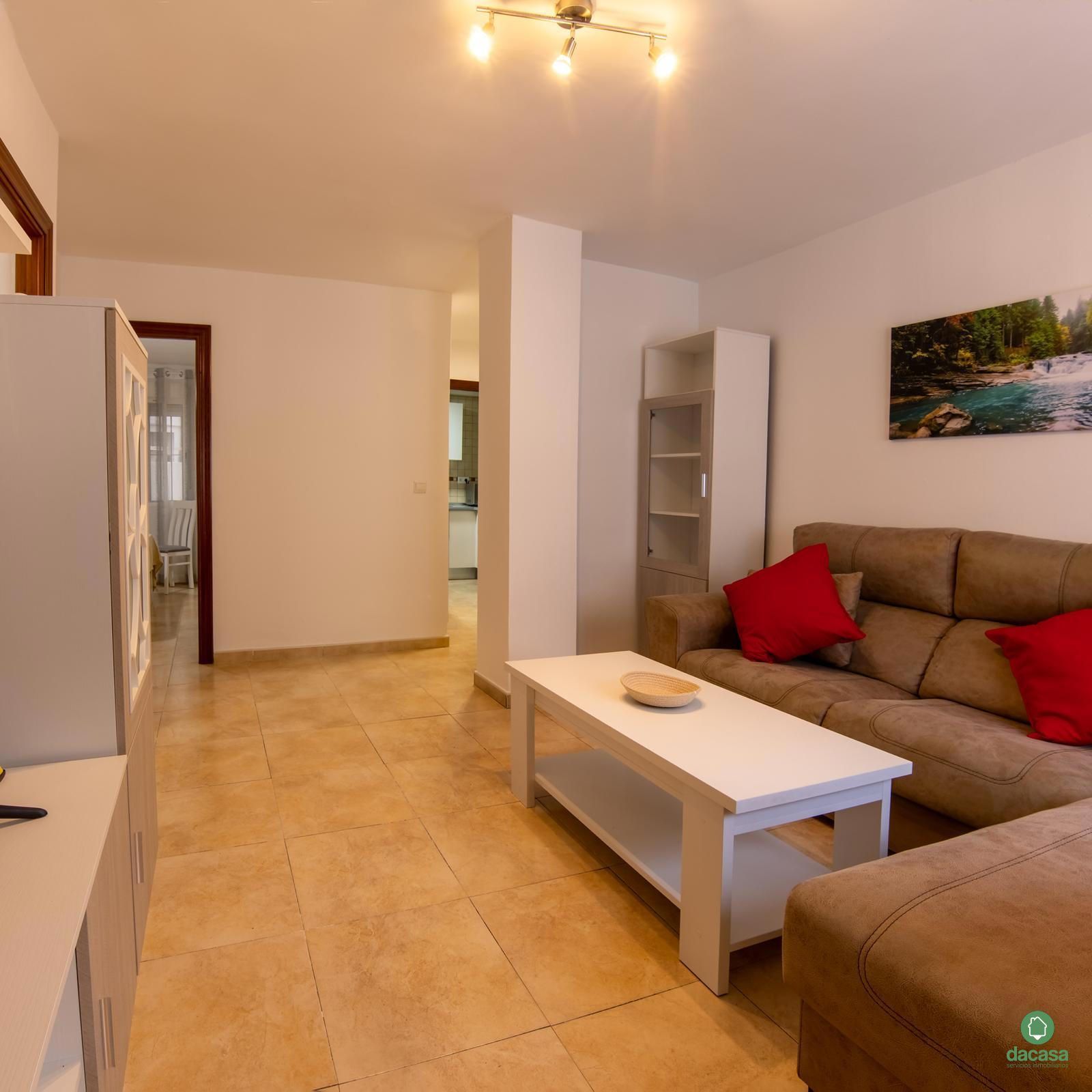 Sala d'estar de Pis de lloguer en  Huelva Capital amb Aire condicionat, Terrassa i Traster