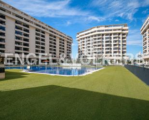 Piscina de Apartament de lloguer en Alboraya amb Aire condicionat, Calefacció i Parquet