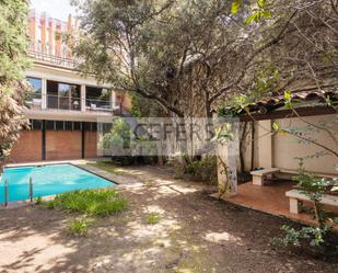 Garden of House or chalet for sale in  Barcelona Capital  with Air Conditioner, Heating and Private garden