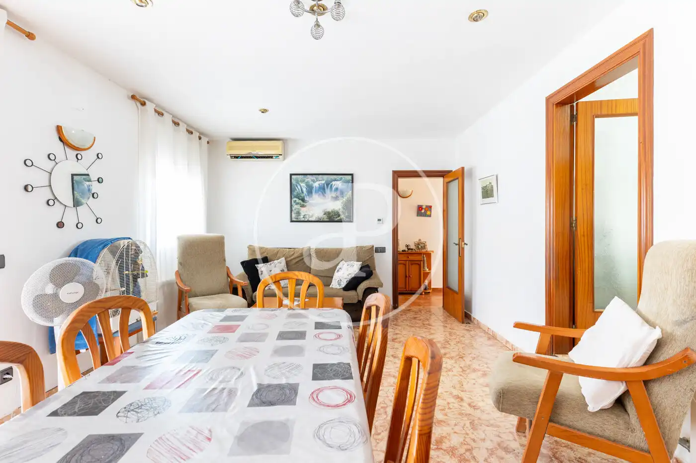 Dining room of Flat for sale in Rubí  with Air Conditioner, Heating and Private garden