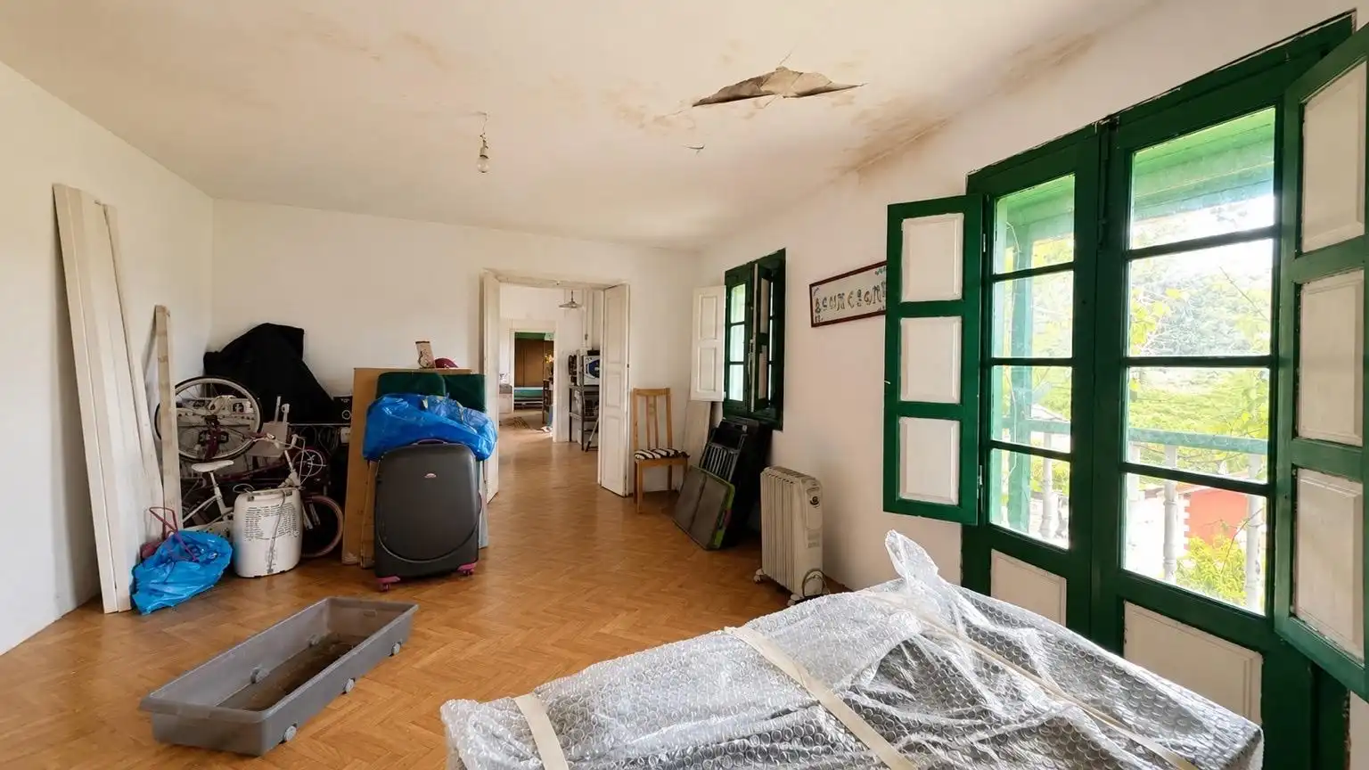 Sala de estar de Finca rústica en venta en Anievas con Trastero y Balcón